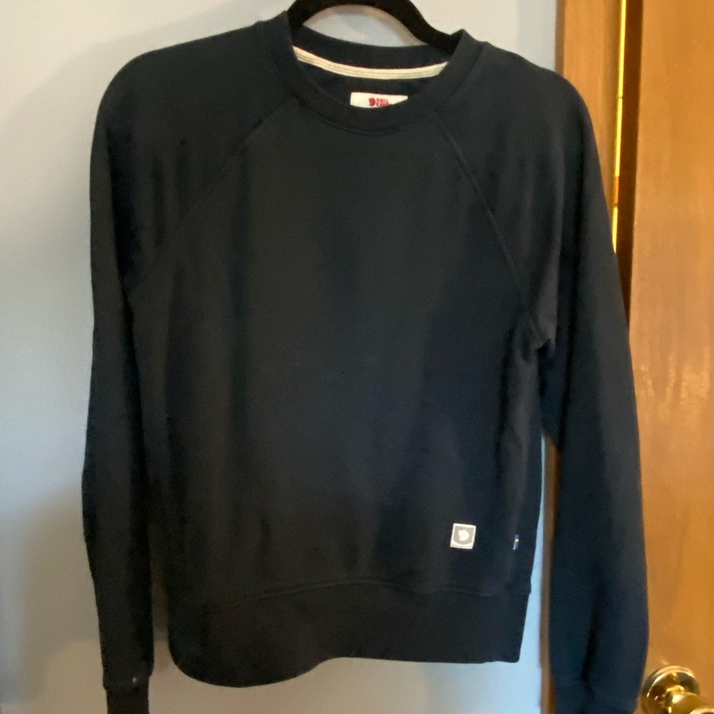 Navy sweater, fjallraven, XS